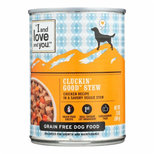 I and Love and You Chicken Recipe Cluckin Good Stew Perspective: front