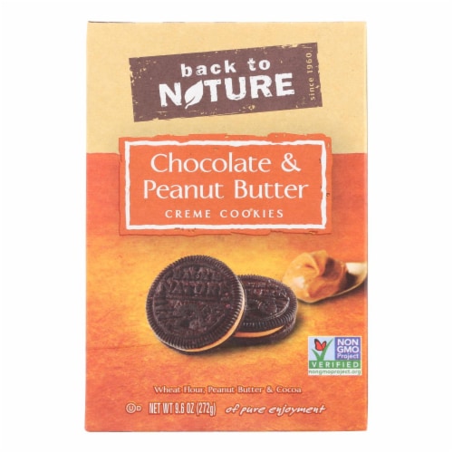 Back To Nature Cookies Chocolate Peanut Butter Cream Case Of 6 9 6 Oz 9 6 Oz Fry S Food Stores