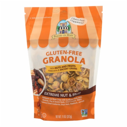 Bakery On Main On Main Gluten Free Granola Extreme - Fruit and Nut - Case of 6 - 12 oz. Perspective: front