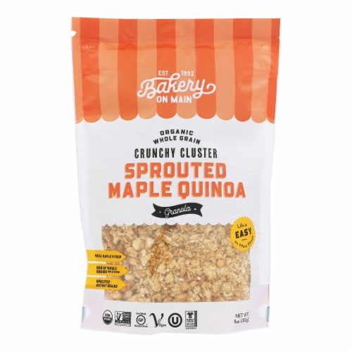 Bakery On Main Organic Happy Granola - Sprouted Maple Quinoa - Case of 6 - 11 oz Perspective: front