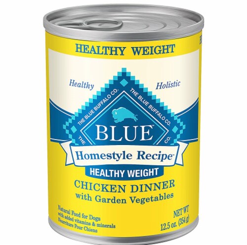 Blue Buffalo Homestyle Recipe Chicken Dinner Wet Dog Food Perspective: front