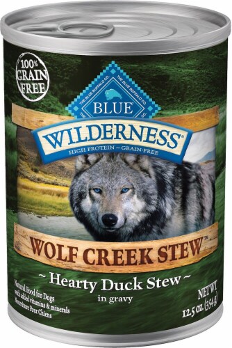 Blue Buffalo  Wilderness Dog Wolf Creek Stew   Duck Perspective: front