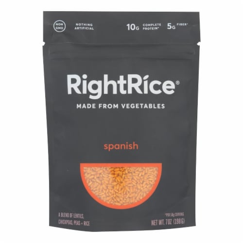 RightRice® Made From Vegetables Spanish Rice Perspective: front