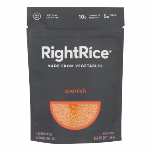 RightRice® Made From Vegetables Spanish Rice Perspective: front