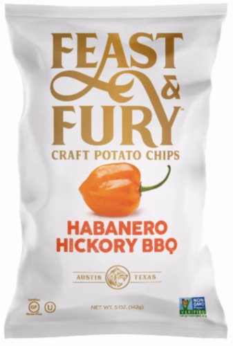 Feast & Fury Habanero Hickory BBQ Potato Chips