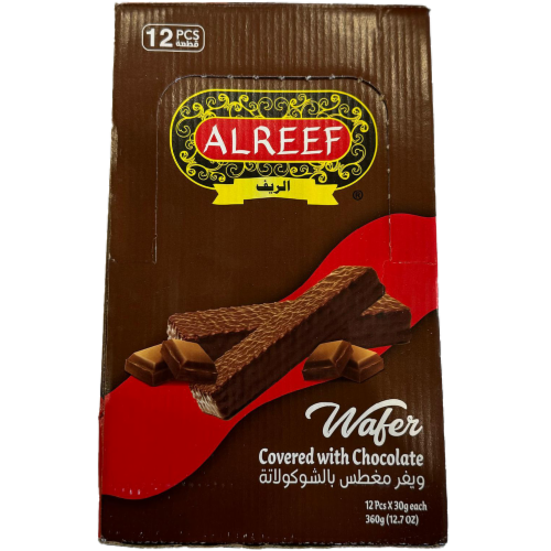 Alreef® Chocolate Covered Wafers Perspective: front