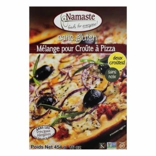 Namaste Foods Gluten Free Pizza Crust Perspective: front