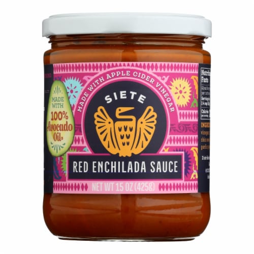 Siete Red Enchilada Sauce Perspective: front