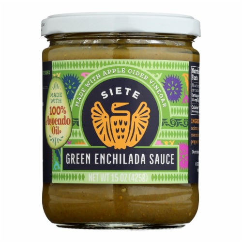 Siete Green Enchilada Sauce Perspective: front