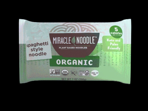 Miracle Noodle Shirataki Pasta - Organic Spaghetti - Case of 6 - 7 oz.