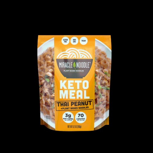 Miracle Noodle Thai Peanut Keto Meal