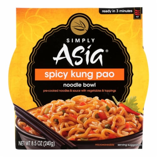 Simply Asia® Spicy Kung Pao Noodle Bowl Perspective: front