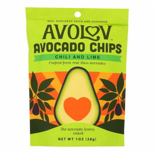 Branchout™ Avacado Chili Lime Chips Perspective: front