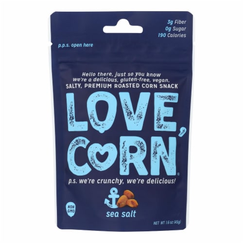 Love Corn® Roasted Sea Salt Corn Snacks, 1.6 oz - Mariano's