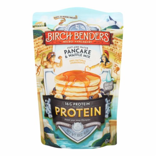 Birch Benders® Portein Pancake and Waffle Mix Perspective: front