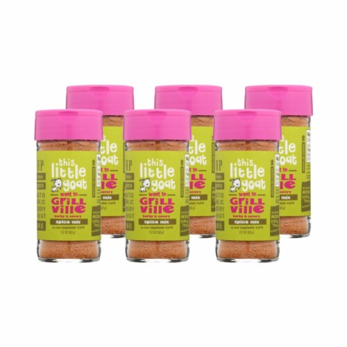 This Little Goat - Grillville Spice Mix - Case of 6 - 2.2 OZ Perspective: front