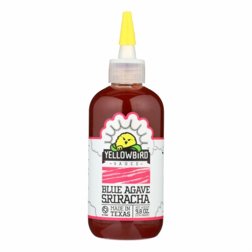 Yellowbird Blue Agave Sriracha Sauce Perspective: front