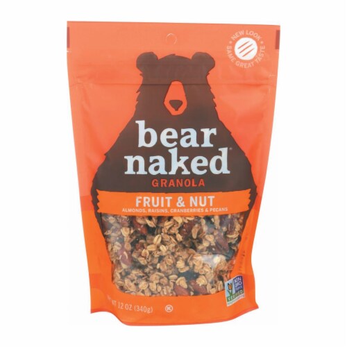 Bear Naked Granola - Fruit and Nutty - Case of 6 - 12 oz. Perspective: front