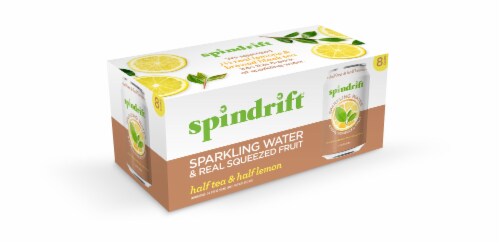 Spindrift Half and Half Sparkling Water Perspective: front