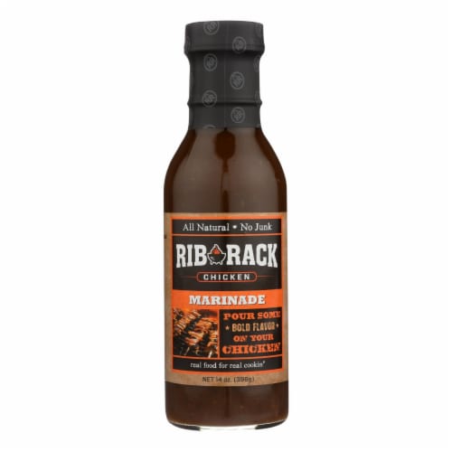 Rib Rack Dry Rub - Original - Case of 6 - 14 oz. Perspective: front