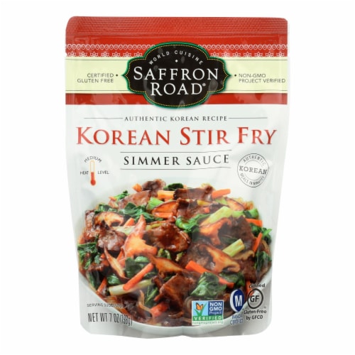 Saffron Road® Korean Stir Fry Simmer Sauce, 7 oz - QFC