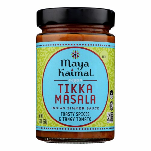 Maya Kaimal - Simmer Sauce Vegan Tikka Masala - Case of 6 - 12.5 OZ Perspective: front