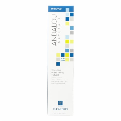 Andalou Naturals Clarifying Aloe plus Willow Bark Pore Minimizer - 6 fl oz Perspective: front