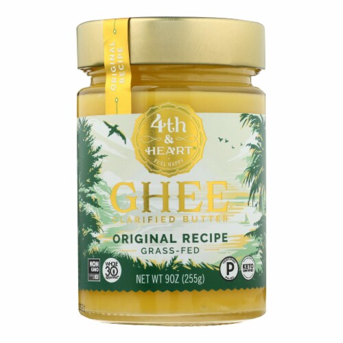 4th and Heart - Ghee Butter - Original - Case of 6 - 9 oz. Perspective: front