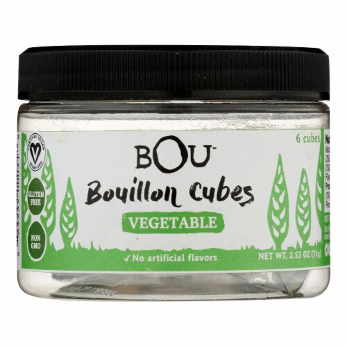 Bou - Bouillon Cube Vegtbl 6ct - CS of 6-2.53 OZ Perspective: front
