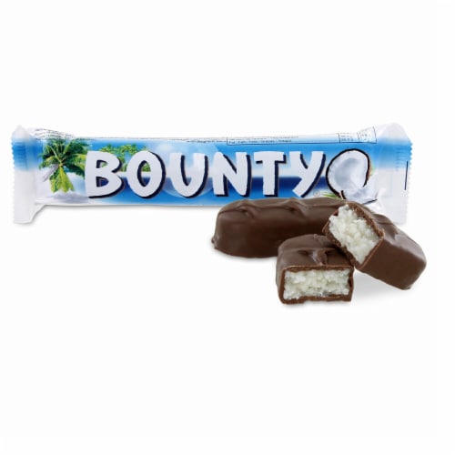 Mars Bounty Milk Chocolate Coconut Candy Bar, 2 oz (Pack of 24), 24 ...