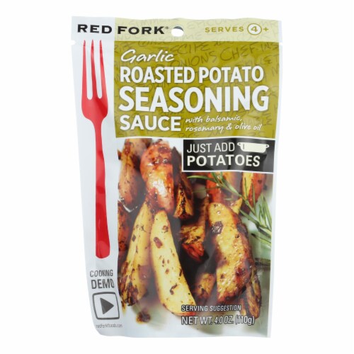 Red Fork® Garlic Roasted Potato Seasoning Sauce, 8 ct / 4 oz King Soopers