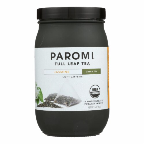 Paromi Tea Organic Paromi Jasmine Tea - Case of 6 - 15 count Perspective: front