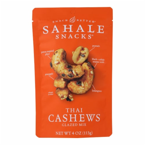 Sahale Snacks Thai Cashews Glazed Mix Perspective: front