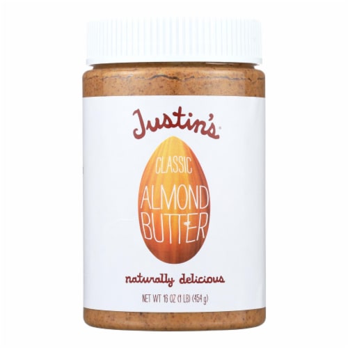 Justin's Nut Butter Almond Butter - Classic - Case of 6 - 16 oz. Perspective: front
