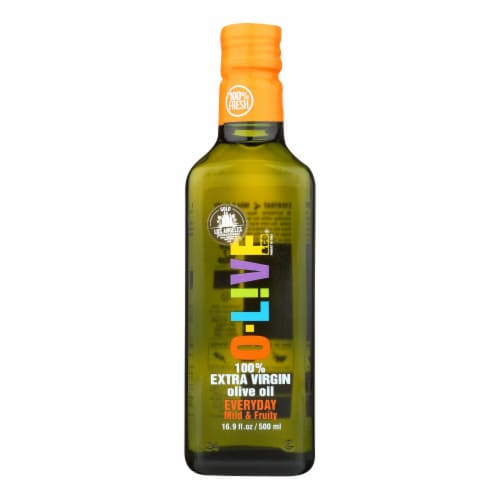 O-live & Co - Olive Oil Extra Virgin - Case of 6-16.9 FZ Perspective: front