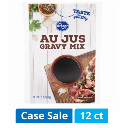 Kroger® Au Jus Gravy Mix Case Sale Perspective: front