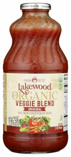 Lakewood Organic® Super Veggie Fresh Pressed Juice Perspective: front