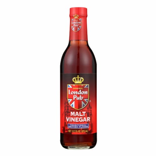 London Pub Vinegar - Malt - Case of 6 - 12.7 Fl oz. Perspective: front