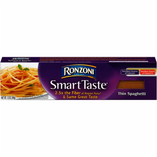 Ronzoni Smart Taste Thin Spaghetti Case Sale Perspective: front