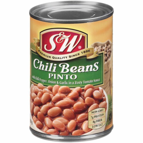 S&W® Premium Chili Beans Case Sale Perspective: front