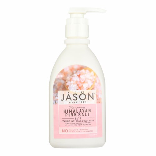 Jason Natural Products - Body Wash Himlyn Salt - 1 Each - 30 FZ Perspective: front