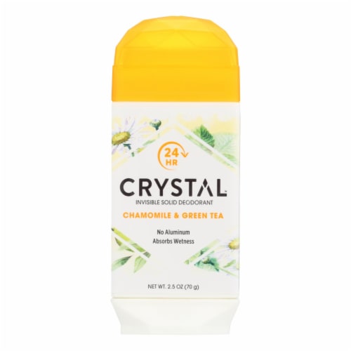 Crystal Deodorants - Invisible Solid Deodorant - Chamomile and Green ...