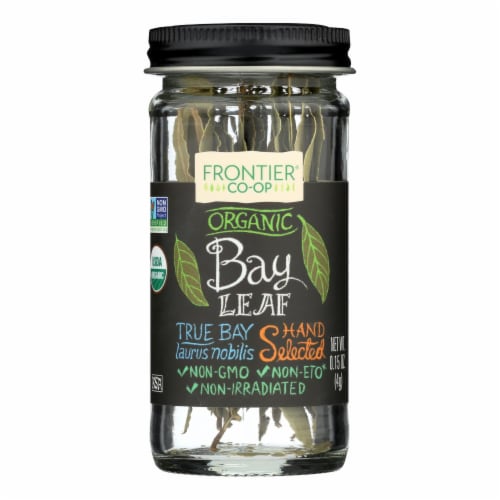 Frontier Herb Bay Leaf - Organic - Whole - .15 oz Perspective: front