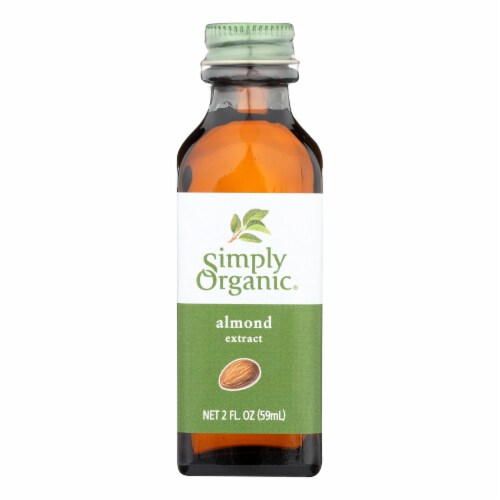 Simply Organic Almond Extract Perspective: front