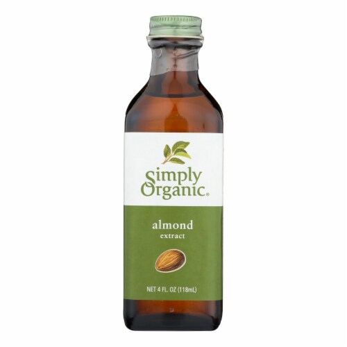 Simply Organic Almond Extract Perspective: front