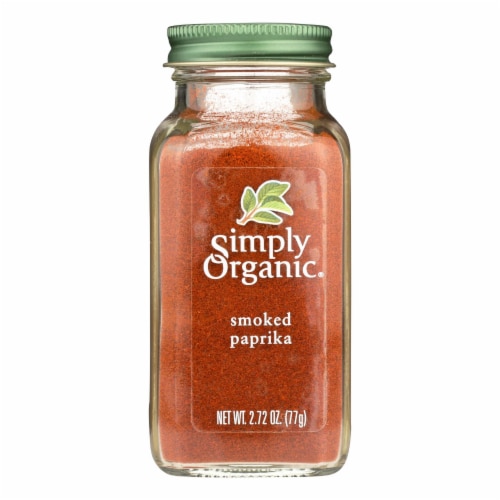 Simply Organic Smoked Paprika - Case of 6 - 2.72 oz. Perspective: front