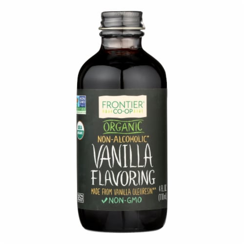 Frontier Herb Vanilla Flavoring - Organic - 4 oz Perspective: front