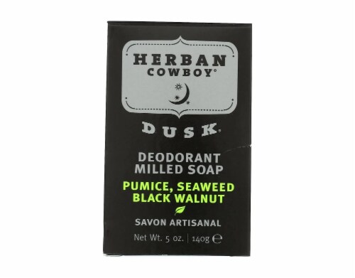 Herban Cowboy Milled Bar Soap Dusk - 5 oz Perspective: front