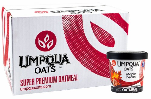 Umpqua Oats  Oatmeal Gluten Free   Maple Pecan Perspective: front