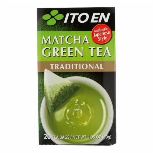 Matcha Green Tea  - Case of 6 - 20 BAG Perspective: front